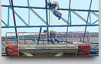 Construcción de techos.